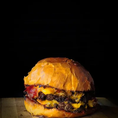 Hamburguesa Doble Fuego
