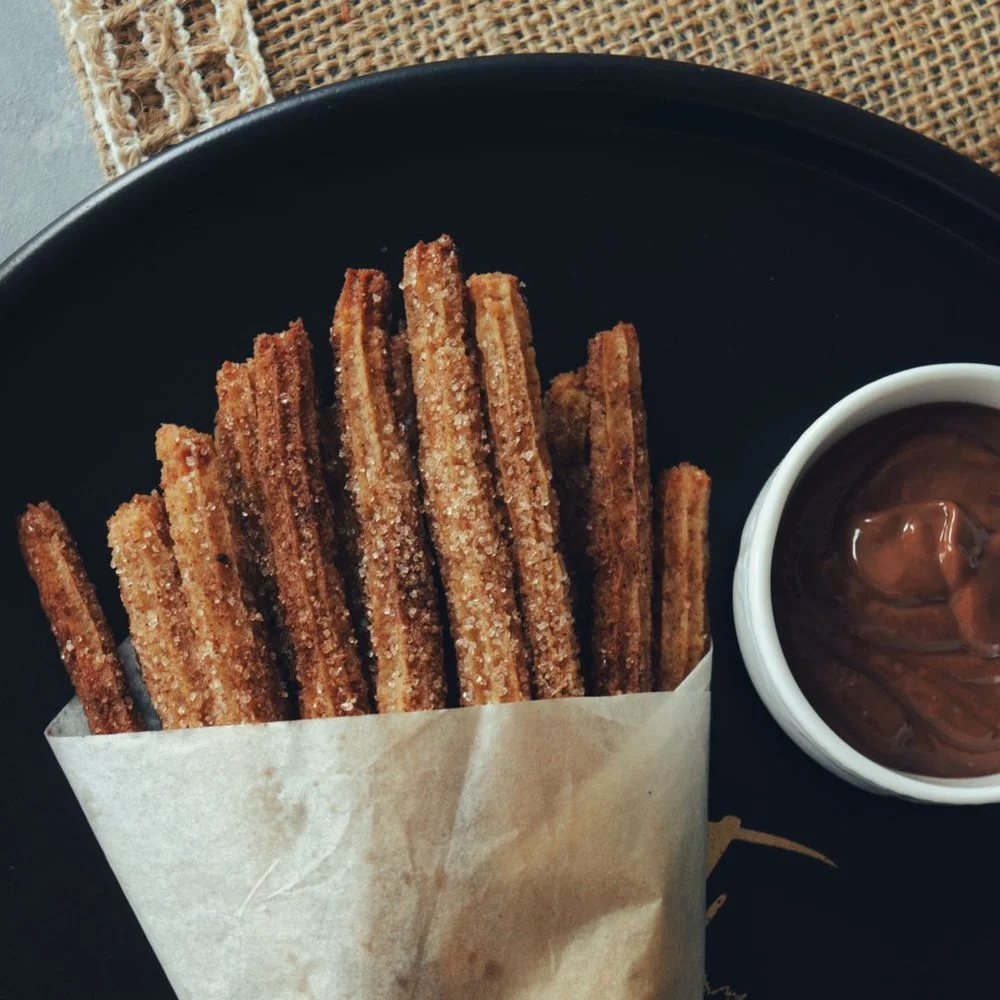 Churros con chocolate